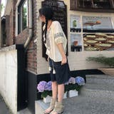 カジュアルクルーネック 幾何学模様シャツ | 17kg | 詳細画像18 