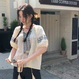 カジュアルクルーネック 幾何学模様シャツ | 17kg | 詳細画像19 