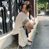 カジュアルクルーネック 幾何学模様シャツ | 17kg | 詳細画像3 