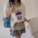 プリントTシャツ+デザイン感あふれるティアードスカート | 17kg | 詳細画像9