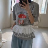 プリントTシャツ+デザイン感あふれるティアードスカート | 17kg | 詳細画像14