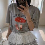 プリントTシャツ+デザイン感あふれるティアードスカート | 17kg | 詳細画像2