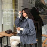 韓国風シック春物 フレンチレトロ シングルボタンラペルコーデュロイジャケット | 17kg | 詳細画像2 