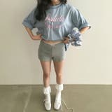 シックで若見えネックラインレース切り替えTシャツ | 17kg | 詳細画像5 