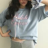 シックで若見えネックラインレース切り替えTシャツ | 17kg | 詳細画像3 