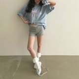 シックで若見えネックラインレース切り替えTシャツ | 17kg | 詳細画像8 