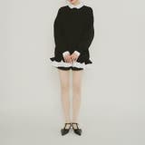 気負わず快適 【春】ハイネックフェイクレイヤードスウェット 切替ティアード風スウ… | 17kg | 詳細画像12