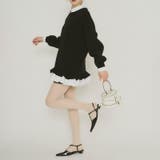 気負わず快適 【春】ハイネックフェイクレイヤードスウェット 切替ティアード風スウ… | 17kg | 詳細画像15