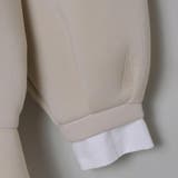 気負わず快適 【春】ハイネックフェイクレイヤードスウェット 切替ティアード風スウ… | 17kg | 詳細画像28