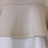 気負わず快適 【春】ハイネックフェイクレイヤードスウェット 切替ティアード風スウ… | 17kg | 詳細画像30