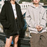 ユニセックス☆【春】ヘビーウェイトジップ パーカーフード付きジップアップ | 17kg | 詳細画像6