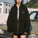 ユニセックス☆【春】ヘビーウェイトジップ パーカーフード付きジップアップ | 17kg | 詳細画像3