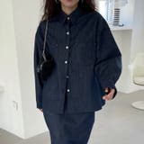 気負わず快適☆【春】デニムセットアップ シャツ＋スカート | 17kg | 詳細画像4 