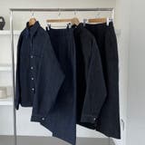 気負わず快適☆【春】デニムセットアップ シャツ＋スカート | 17kg | 詳細画像19 