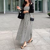 甘辛系ガールズ☆【春】リボンストライプワンピース | 17kg | 詳細画像11