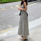 甘辛系ガールズ☆【春】リボンストライプワンピース | 17kg | 詳細画像9