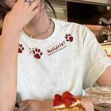 ゆるカワコーデ☆【春】半袖Tシャツルーズフィット トップス | 17kg | 詳細画像2