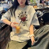 ゆるカワコーデ☆【春】カートゥーンプリント 半袖Tシャツ | 17kg | 詳細画像2 