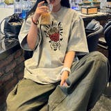 ゆるカワコーデ☆【春】カートゥーンプリント 半袖Tシャツ | 17kg | 詳細画像3 