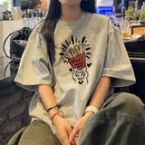 ゆるカワコーデ☆【春】カートゥーンプリント 半袖Tシャツ | 17kg | 詳細画像5 