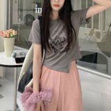 甘辛系ガールズ☆【春】アシンメトリーTシャツショート丈 トップス | 17kg | 詳細画像2