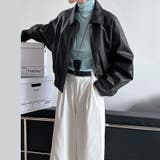 シンプルかつエレガントな【春】PUレザージャケットショート丈 ライダースジャケッ… | 17kg | 詳細画像2 