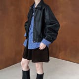 シンプルかつエレガントな【春】PUレザージャケットショート丈 ライダースジャケッ… | 17kg | 詳細画像11 