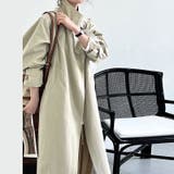 シンプルかつエレガントな【春】ミニマルミドル丈 膝下 トレンチコート | 17kg | 詳細画像33 