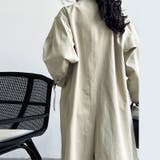 シンプルかつエレガントな【春】ミニマルミドル丈 膝下 トレンチコート | 17kg | 詳細画像35 