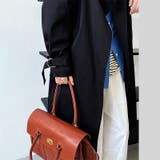 シンプルかつエレガントな【春】ミニマルミドル丈 膝下 トレンチコート | 17kg | 詳細画像45 