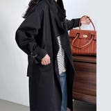 シンプルかつエレガントな【春】ミニマルミドル丈 膝下 トレンチコート | 17kg | 詳細画像49 