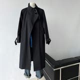 シンプルかつエレガントな【春】ミニマルミドル丈 膝下 トレンチコート | 17kg | 詳細画像53 