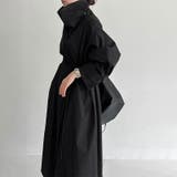 シンプルかつエレガントな【春】スタンドカラー トレンチコートレトロ ベルト付き | 17kg | 詳細画像25 