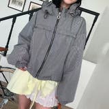 チェック柄フード付きライトアウター UV対策 若見えジャケット【春】ゆるカワコー… | 17kg | 詳細画像10 