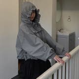 チェック柄フード付きライトアウター UV対策 若見えジャケット【春】ゆるカワコー… | 17kg | 詳細画像3 