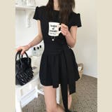 ブラックワンピース リボン付き上品【春】ゆるカワコーデ | 17kg | 詳細画像7 