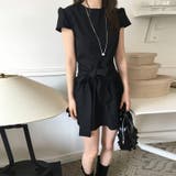 ブラックワンピース リボン付き上品【春】ゆるカワコーデ | 17kg | 詳細画像9 