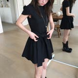 ブラックワンピース リボン付き上品【春】ゆるカワコーデ | 17kg | 詳細画像4 