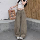 カーブデニム ワイドパンツルーズシルエット【春】気負わず快適 | 17kg | 詳細画像2