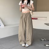 カーブデニム ワイドパンツルーズシルエット【春】気負わず快適 | 17kg | 詳細画像7