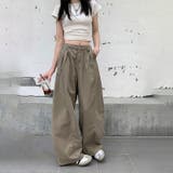 カーブデニム ワイドパンツルーズシルエット【春】気負わず快適 | 17kg | 詳細画像13