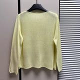 透かし編み 長袖ニットカーディガン | 17kg | 詳細画像3 