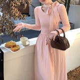 やわらかピンク 長袖ワンピース | 17kg | 詳細画像2 