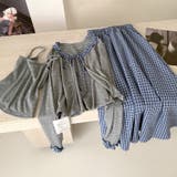 チェック柄 ロングスカート | 17kg | 詳細画像4 