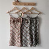 リボン付き ダイヤ柄 キャミソールワンピース | 17kg | 詳細画像5 