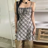 リボン付き ダイヤ柄 キャミソールワンピース | 17kg | 詳細画像24 