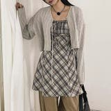 リボン付き ダイヤ柄 キャミソールワンピース | 17kg | 詳細画像25 