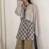 リボン付き ダイヤ柄 キャミソールワンピース | 17kg | 詳細画像28 