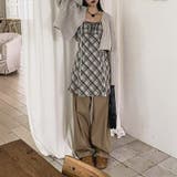 リボン付き ダイヤ柄 キャミソールワンピース | 17kg | 詳細画像29 