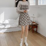 リボン付き ダイヤ柄 キャミソールワンピース | 17kg | 詳細画像40 